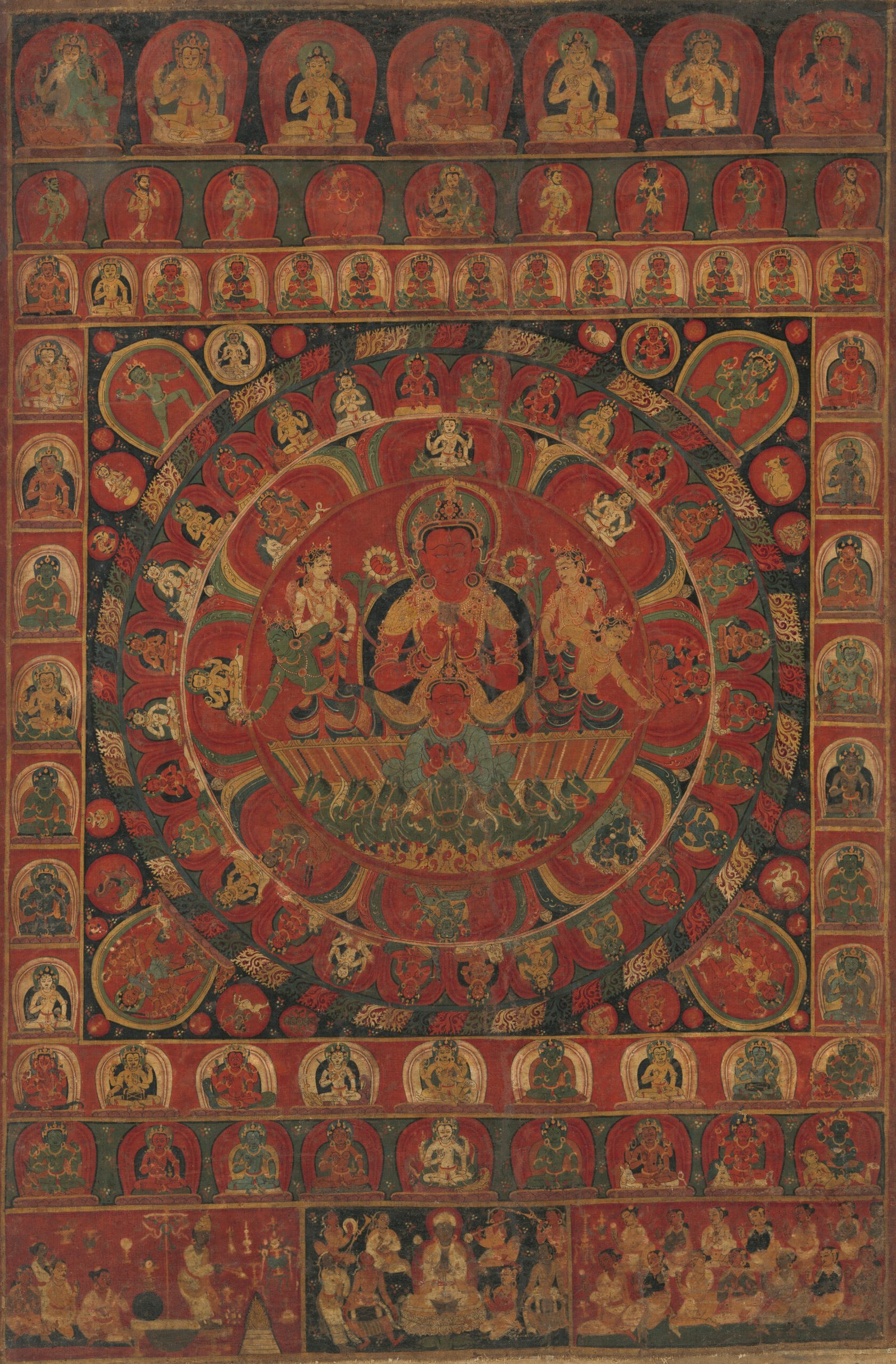 Mandala of the Sun God Surya