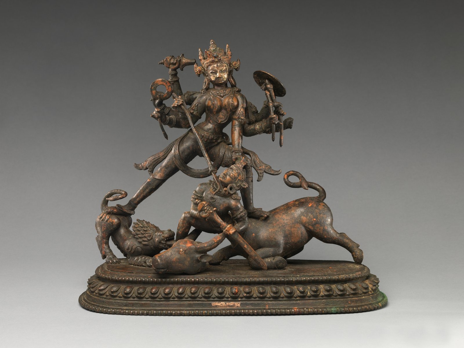 Durga Slaying Mahisha